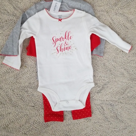 6,9m & 12m Girls 3pc set carters - Picture 3 of 3